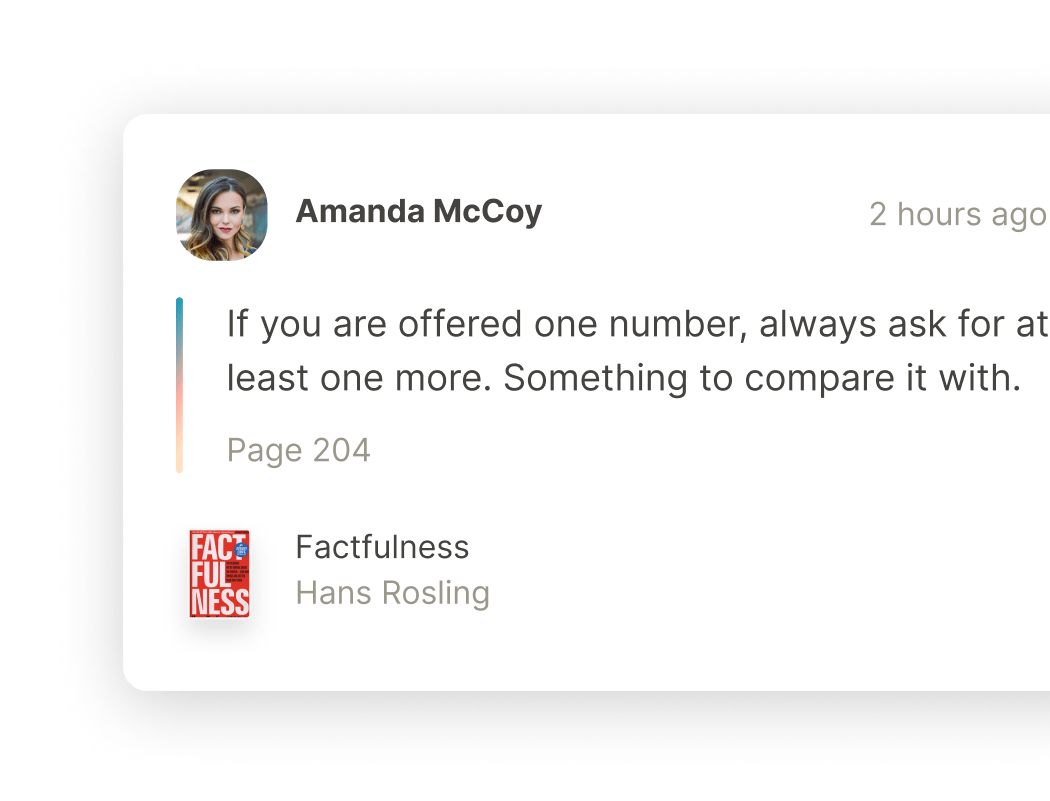 Create highlights & notes