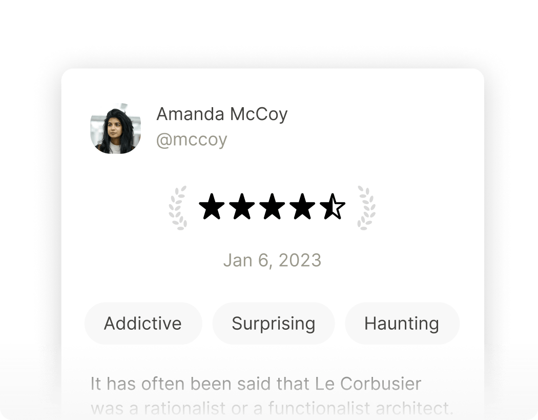 Not your average ratings